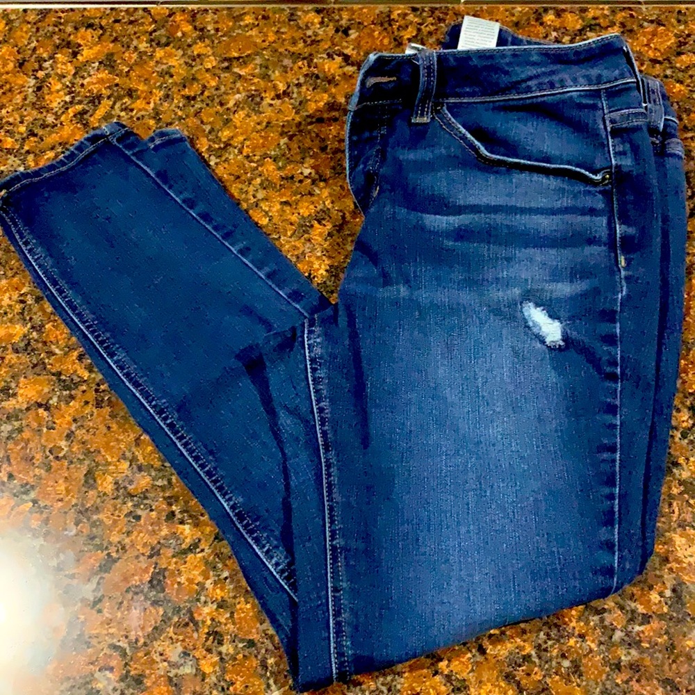 Skinny stretch denim jeans